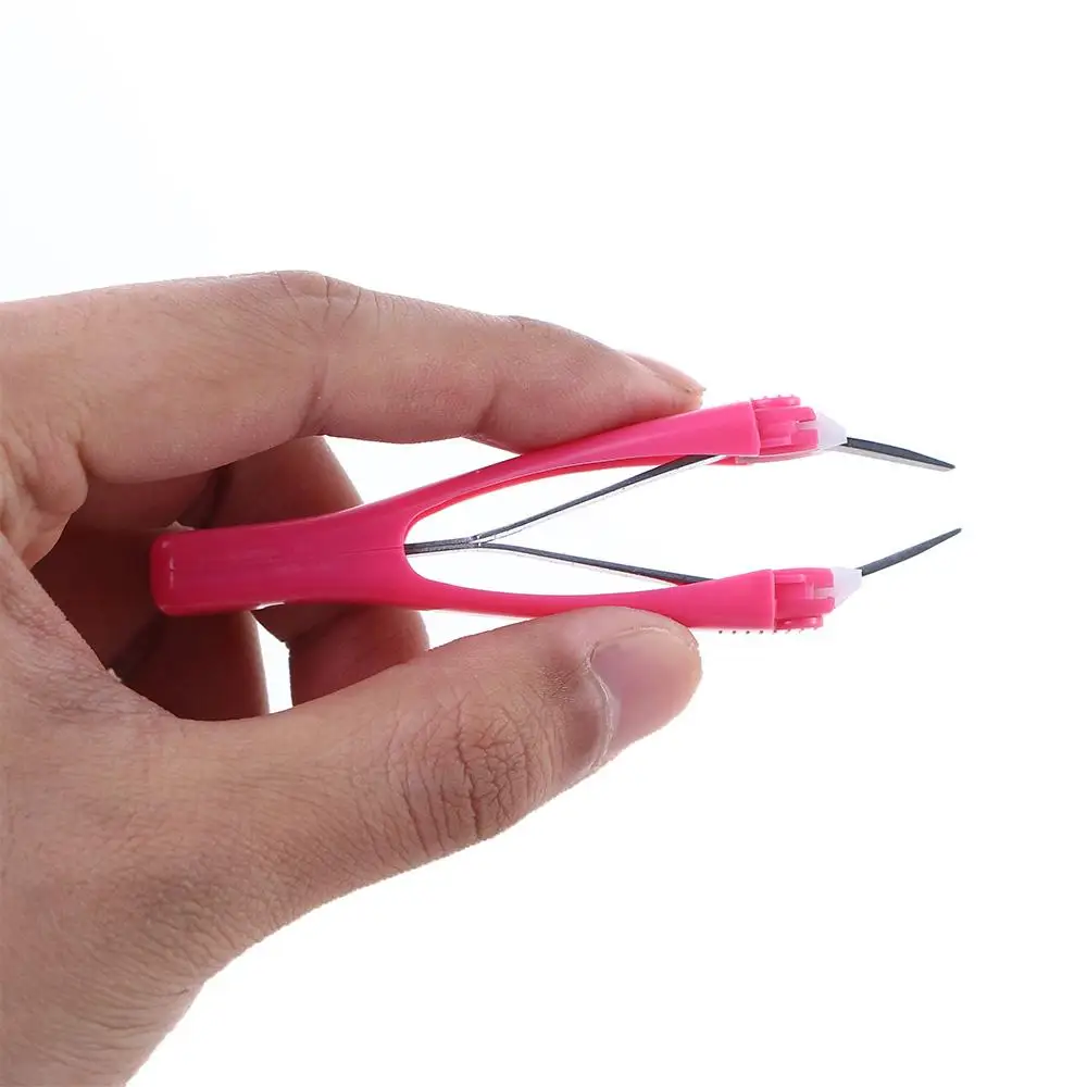 Intrekbare Mee-eter Verwijderen Slant Tip Wenkbrauw Trimmen Clip Klemmen Automatische Wenkbrauw Pincet Wenkbrauw Pinch Make-Up Tool