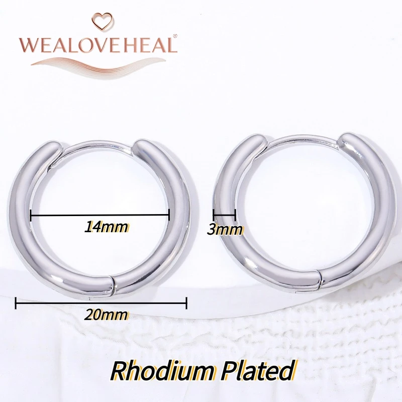 ohrringe damen,ohrringe,Trendige rechteckige Mikro-Zirkonia-Huggie-Ohrringe, 18K vergoldetes Messing, geometrische Creolen, Piercing-Schmuck, Damengeschenk – Detail 29