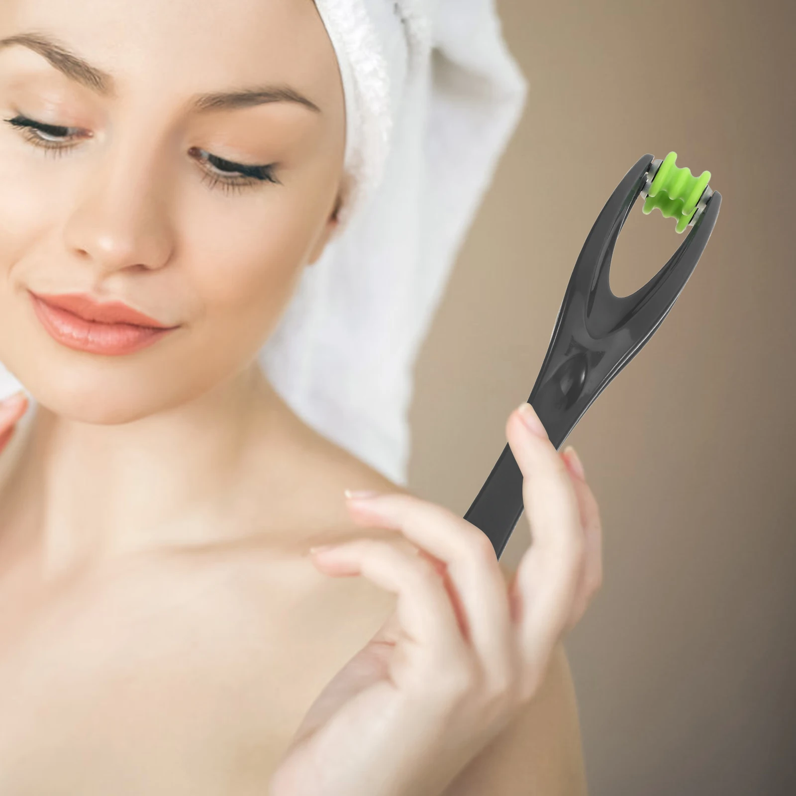 

Finger Handheld Roller Massage Accessory Gentle Effective Home Office Travel Use Soothing Experience Finger Massage Tool