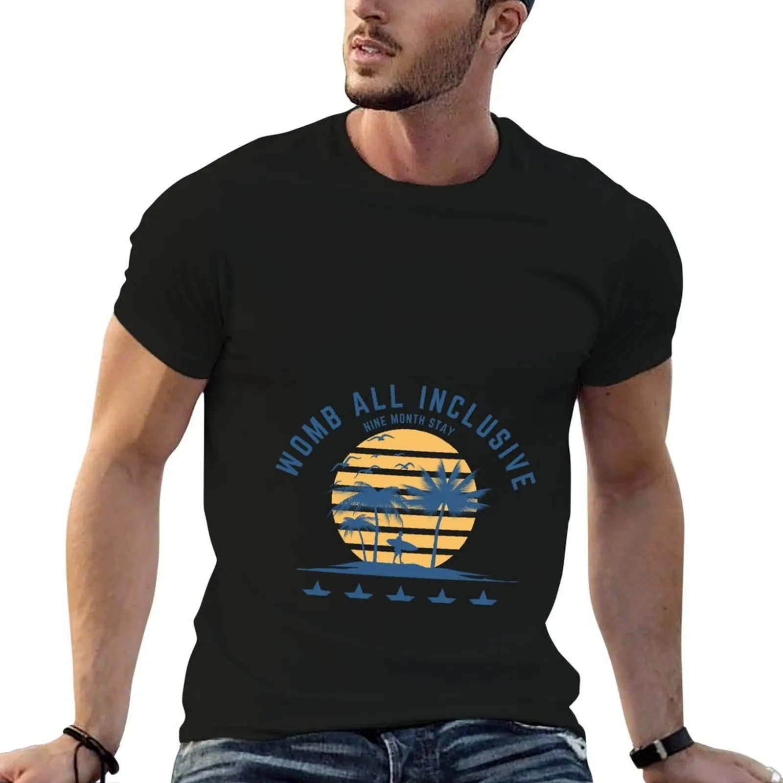 

WOMB all inclusive Pregnant momma T-Shirt anime t shirts oversize t shirt man luxury t shirts for man pack white T-shirt