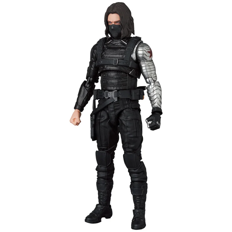 In Stock Original MAFEX No.203 MAFEX WINTER SOLDIER Captain