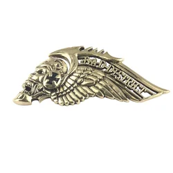 Outlaws New Fashion Skeleton Wing Brooch Motorcycle Biker Hells Angels Pins Man Party Rock Gift Free Shipping