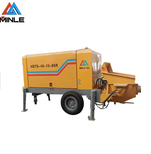 YG Customized For Construction Diesel Portable Trailer Concrete Pump Machine 40m3/h Capacity Static Concrete Pump