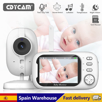 3.5 inch LCD Baby Monitor With Camera Electronic Babysitter Two Way Audio Night Vision Video Baby Nanny Radio Better than VB603