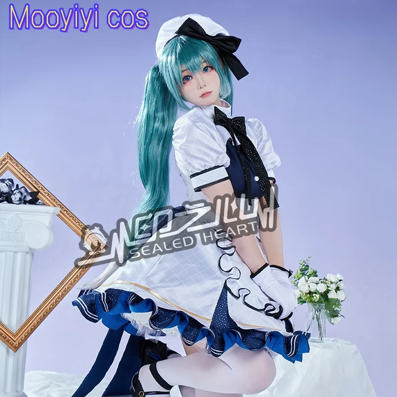 Nuevo disfraz de Cosplay Akiyama Mizuki para Halloween, Navidad, fiesta de juegos de rol, juego de exposición de cómic PJSK cos, Chef de pastelería femenina