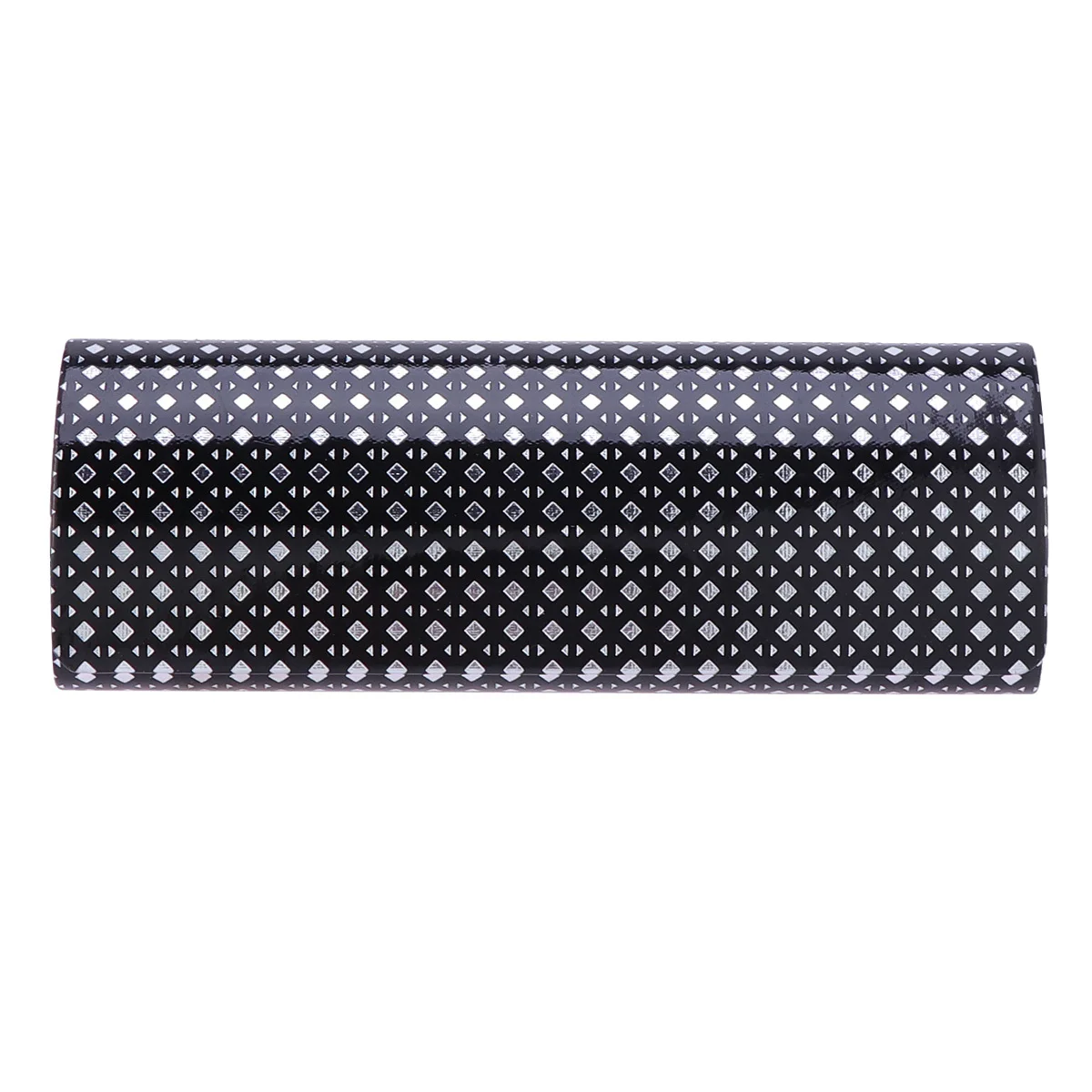 

2Pcs Eyeglasses Boxes Rhombus Design Durable Protective Case Portable Glasses Box for Sunglasses Spectacle Black White