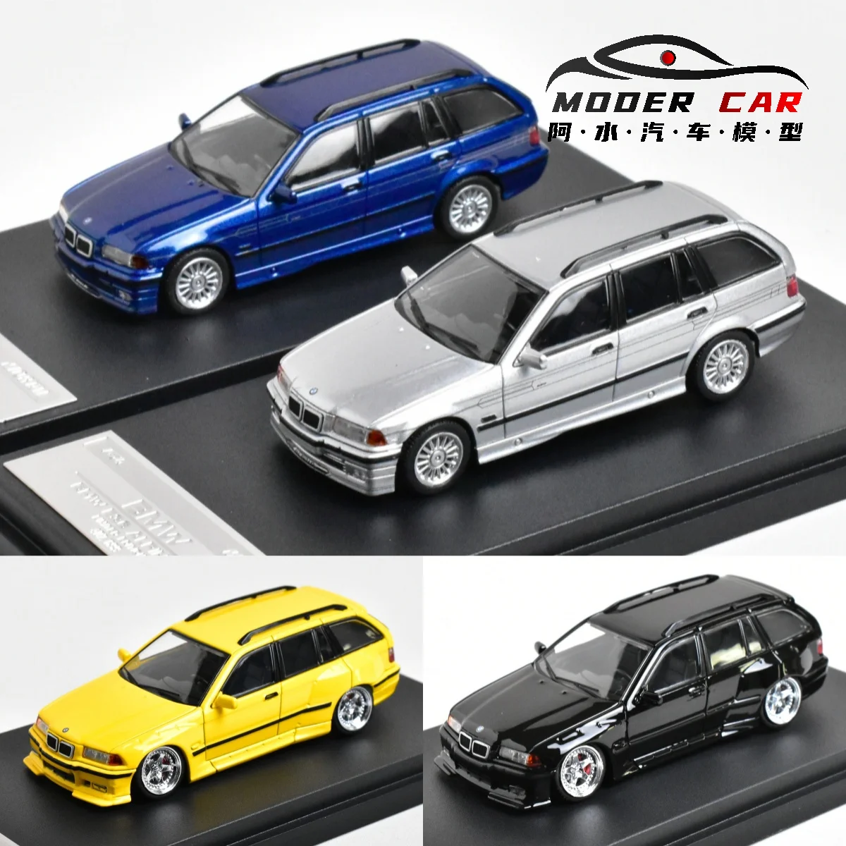 Mortal 1:64 E36 B8 E30 Diecast Model Car