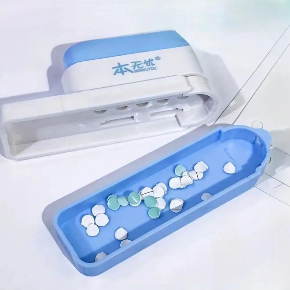 New 6mm Mini Hand Account Hole Puncher Plastic 5-Hole Paper Punch DIY Scrapbook School Office Supplies Standard Hole Punch