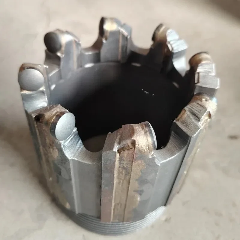 ##Geological drilling drill bit reamer PDC composite drill bit ball slice diamond composite spiral drill bit For Rock Drilling