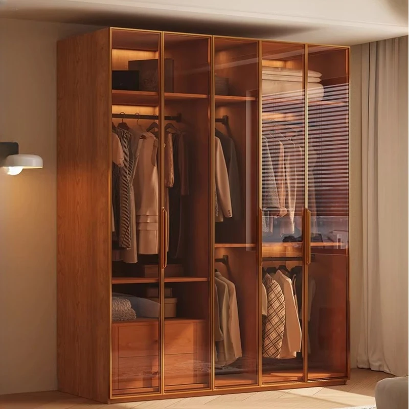 

Bedroom Organizer Wardrobe Storage Clothes Nordic Cupboard Display Wardrobe Minimalist Modern Guarda Roupa Trendy Furniture