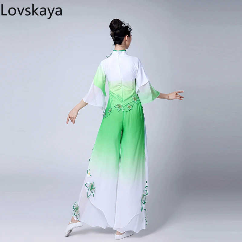 Nieuwe Vrouwen Yangko Elegante Chinese Stijl Square Dance Traditionele Chinese Klassieke Danskostuums