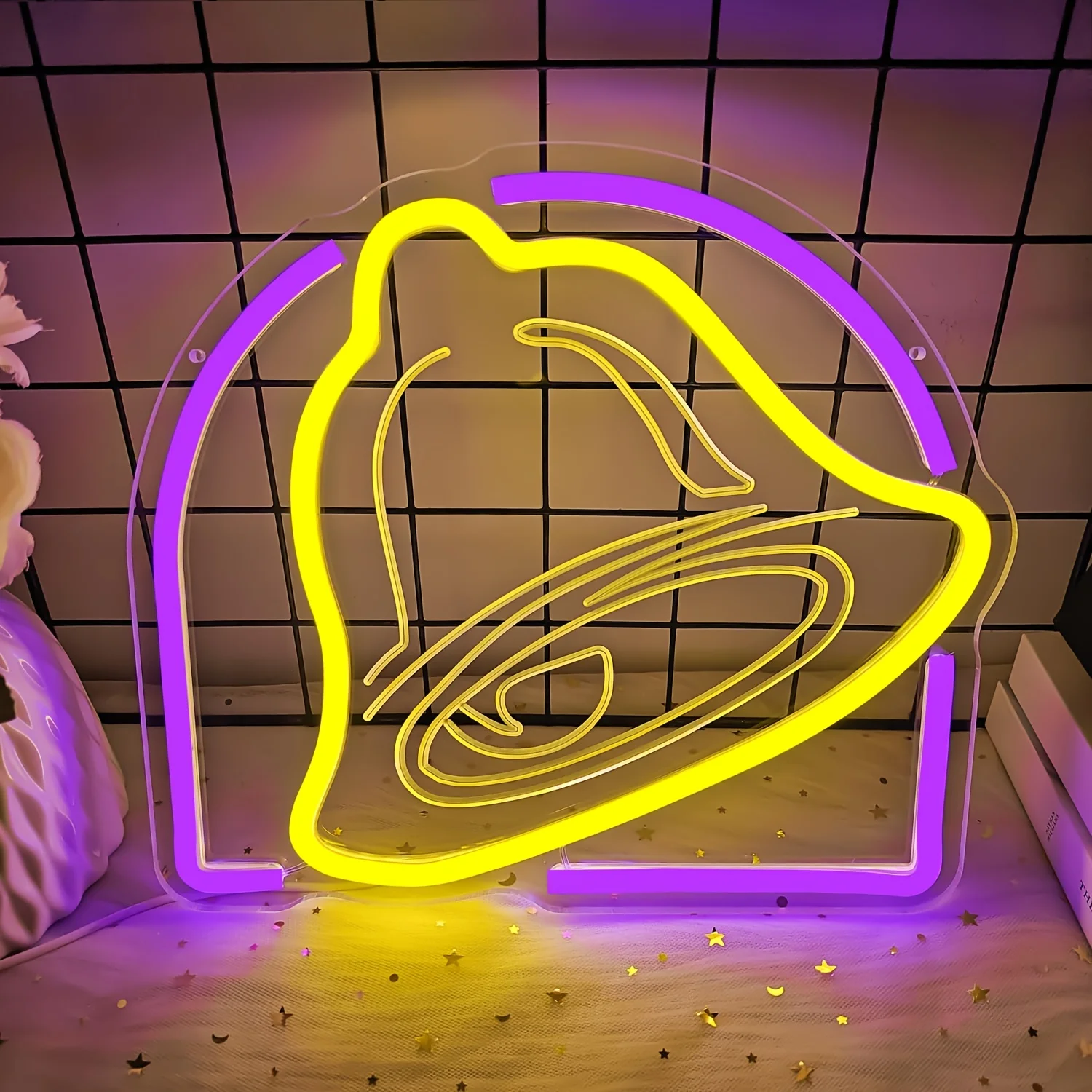 

Неоновый настенный декор Taco, светодиодный декор для ресторана, внутренние светодиодные вывески для магазинов, светильник для вечеринки, кухни, кафе, бара, настенный декор, подарок для босса
