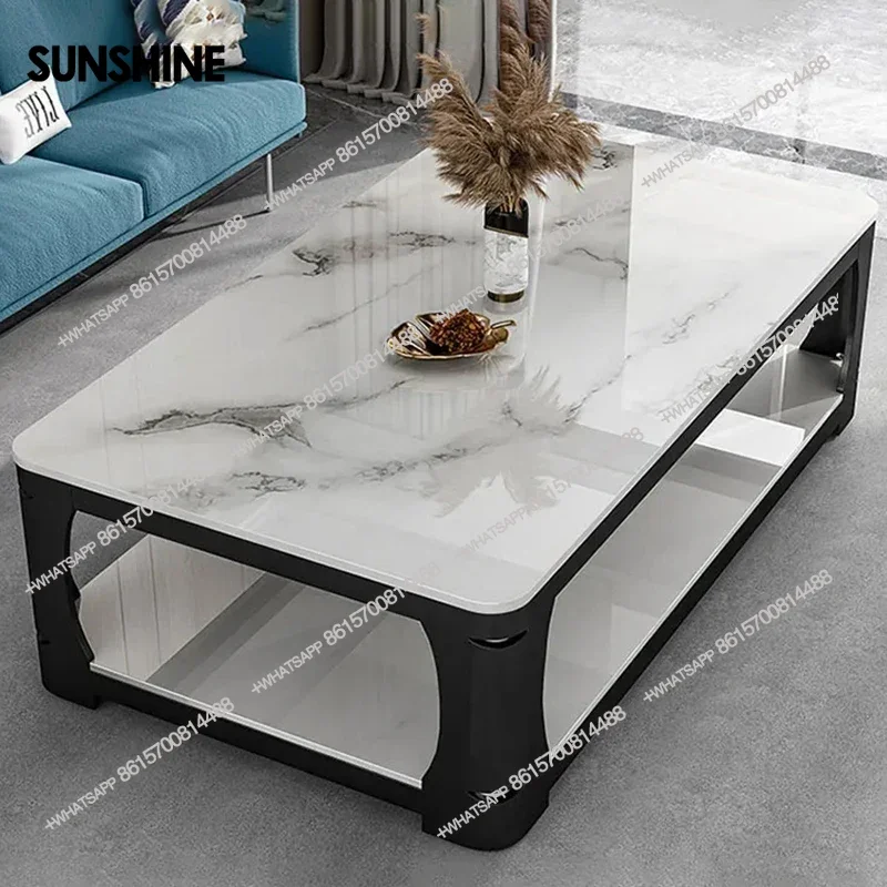 

Aesthetic Design Side Table Luxury Modern Minimalist Home Simple Coffee Table Design Modern Table Basse Pour Salon Decoration