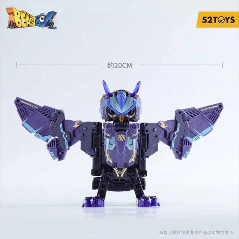 Nieuwe 52TOYS Originele [BEASTBOX] Beast Box Serie Nocturne Uil Transformatie Speelgoed DF Limited Edition Mech Model Trendy Play Spot