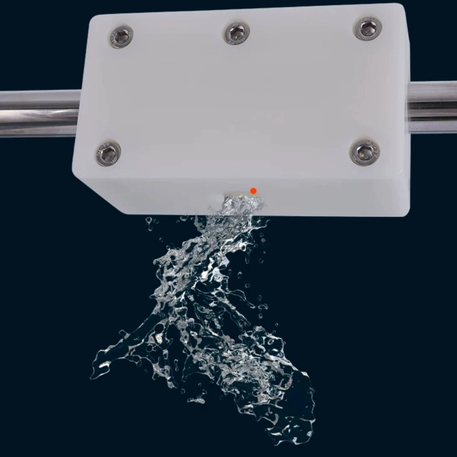 Fishing Rod Clamp Board Double-Pipe T-Shaped Clamp Board with Drainage Bracket Quick-Disassembly Long-Lasting for Anglers