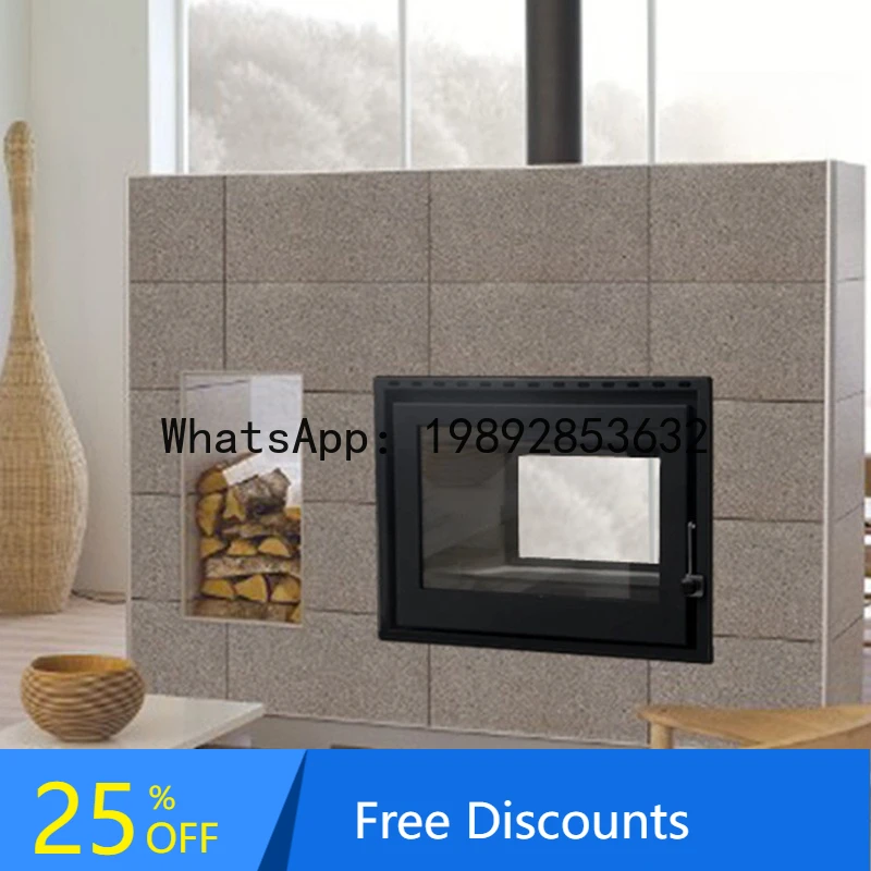 

CZ Carbon Steel Wood-Burning Fireplace for Home Use, B&B, Villa, Living Room Heater, Outdoor Heating Stove