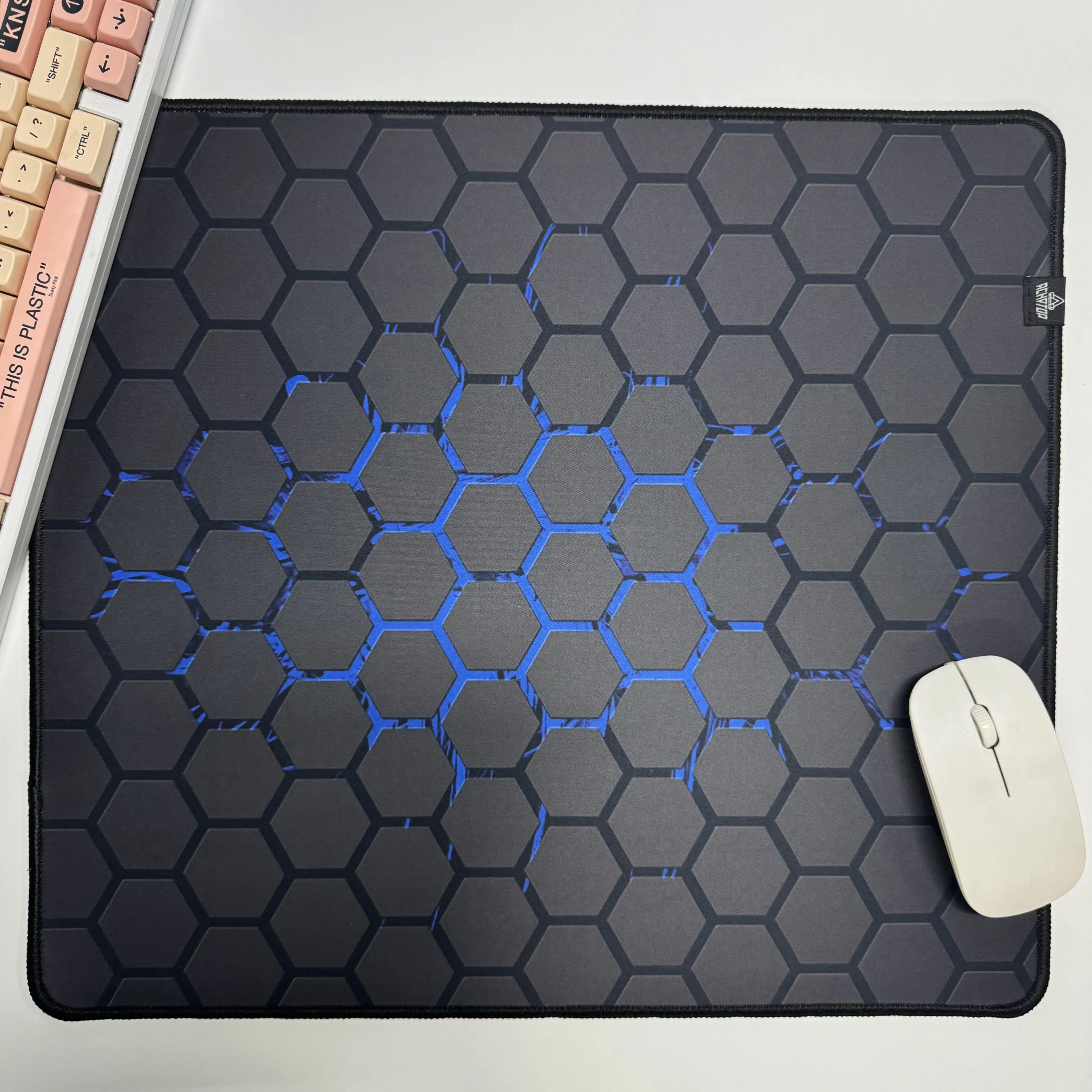 

Carpet Keyboard Pads Gamer Desk Mat 40x45 Control Mousepad Gaming Mouse Pad Simple Wave Geometry Strata Liquid Pattern Mouse Mat