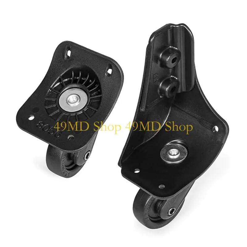 49MD 4pcs Universal Suitcase Replacement 360 Degree Rotating Design for Travel