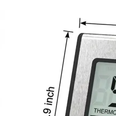 Digital Meat Thermometer With Timer And Probe Stainless Steel LCD Food Temperature Meter For BBQ Grill Oven Cooking Kitchen Tool