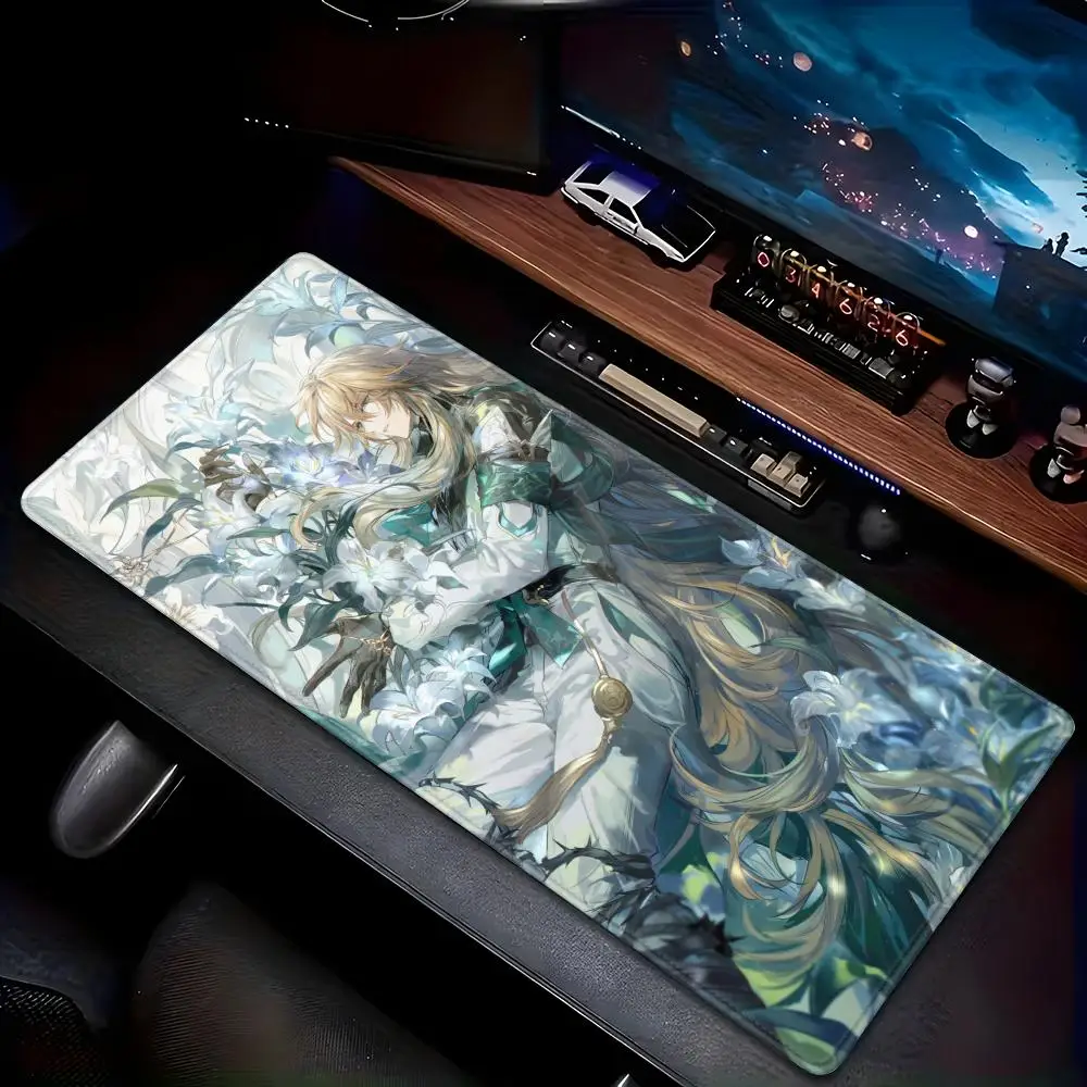 

Honkai: Star Rail XXL Mouse Pad - HD Game Theme Print, Non-Slip Rubber Base, Stitched Edges, Gaming Desk Mat for Fans and Gamers