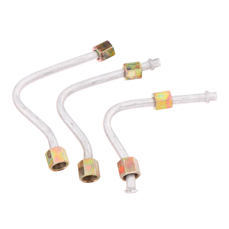 1\5pcs Aluminum Exhaust Pipe 7 Shaped Exhaust Tube Air Compressor Maintenance Improved Performance Sleek Silver Tone