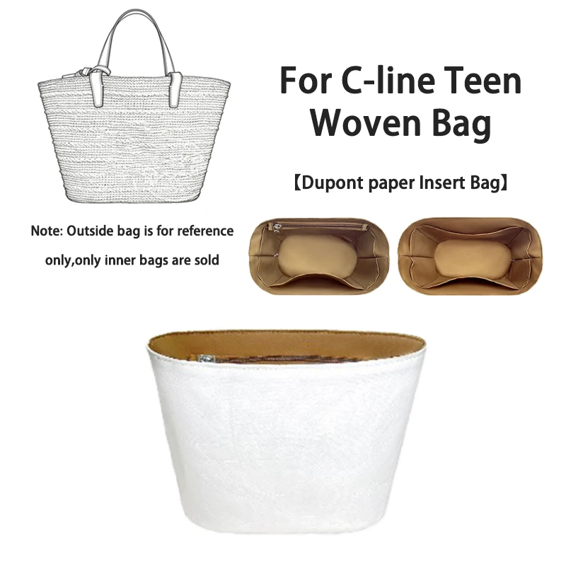 

Сверхлегкий бумажный органайзер EverToner Dupont, подходит для C-line, тканая сумка для подростков, дорожный органайзер для макияжа, защита формы