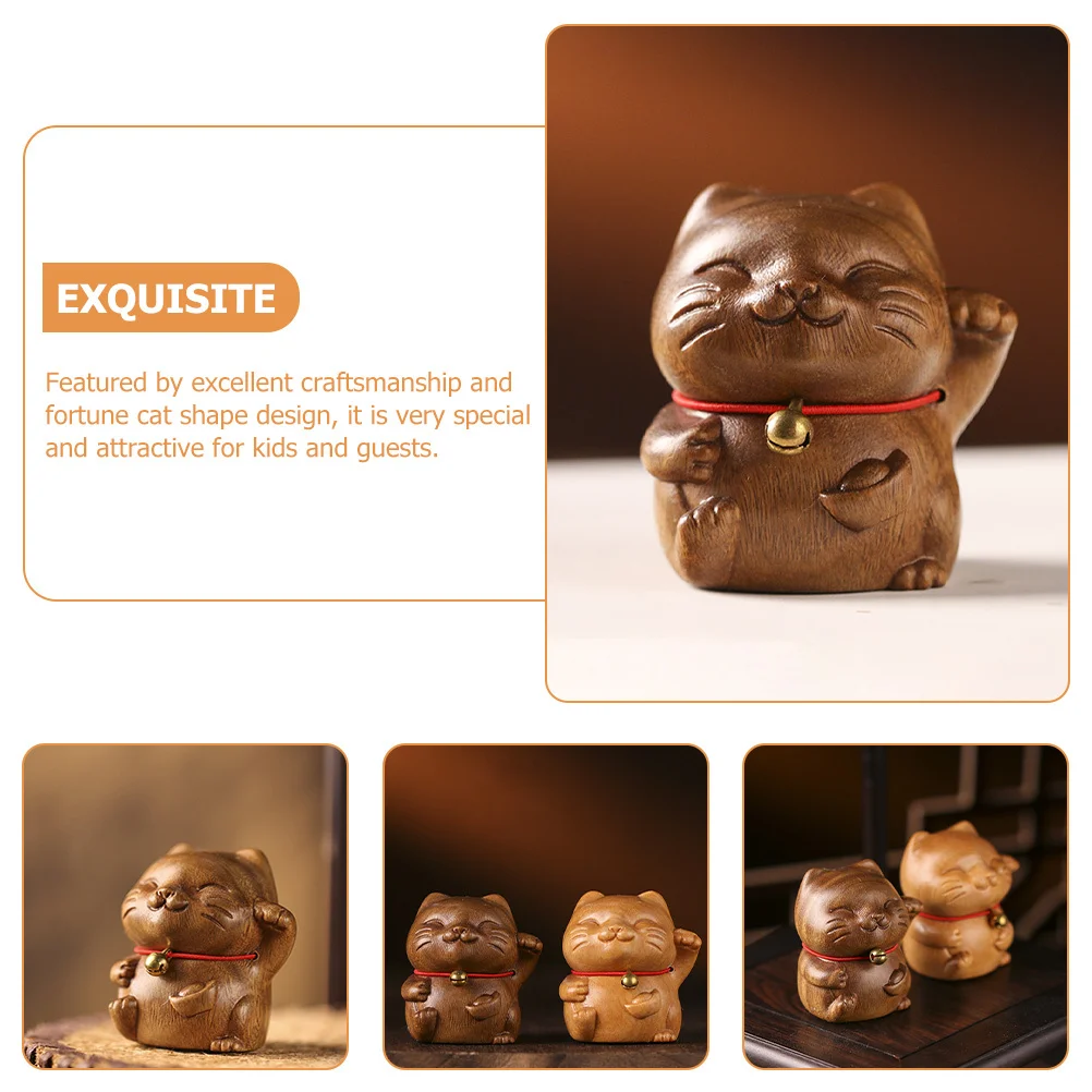 

Mini Desktop Decoration Home Office Home Desktop Adornment Car Ornament Small Statue Cat Crafts Cat Decor Craft Gift