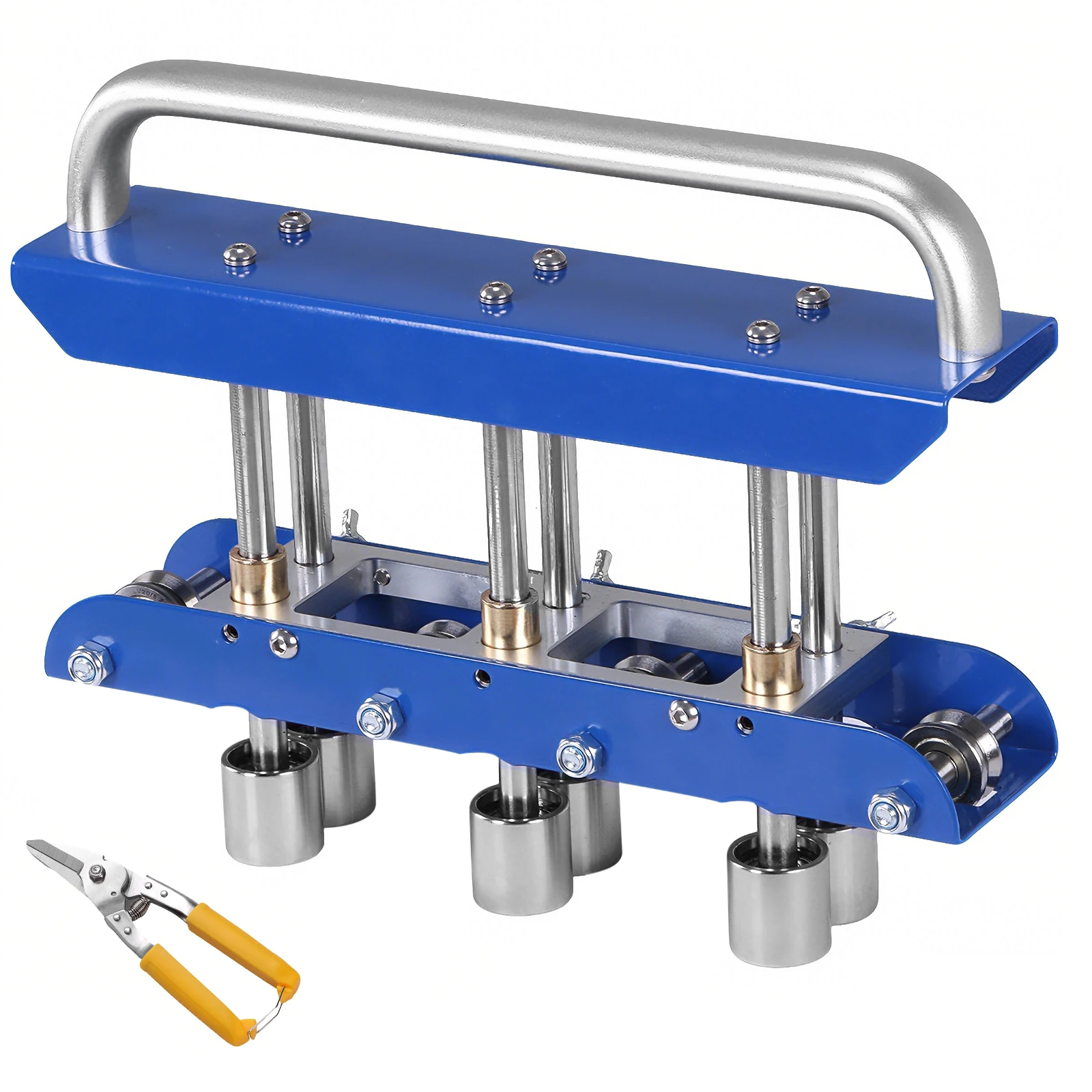 

Трехпозиционный станок для гибки металла 0-90° ° Ручной инструмент для гибки листового металла с алюминиевой ручкой для гибки металла толщиной 13-130 мм