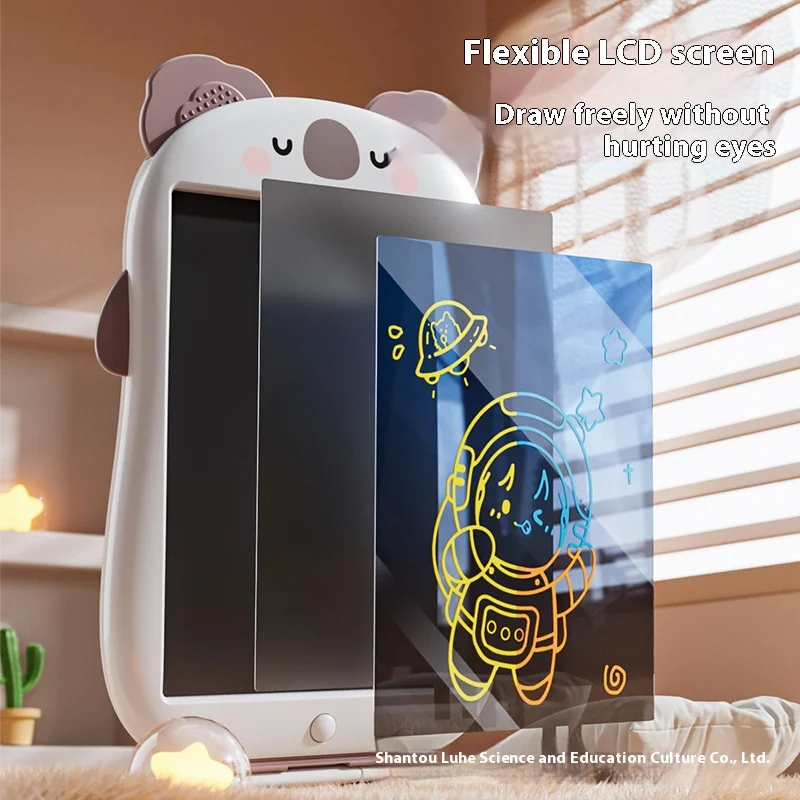 Vroegschoolse educatie voor kinderen, 30 cm LCD-tekentafel, baby-graffiti-handschriftbord, oplaadpuzzel, verjaardagscadeau