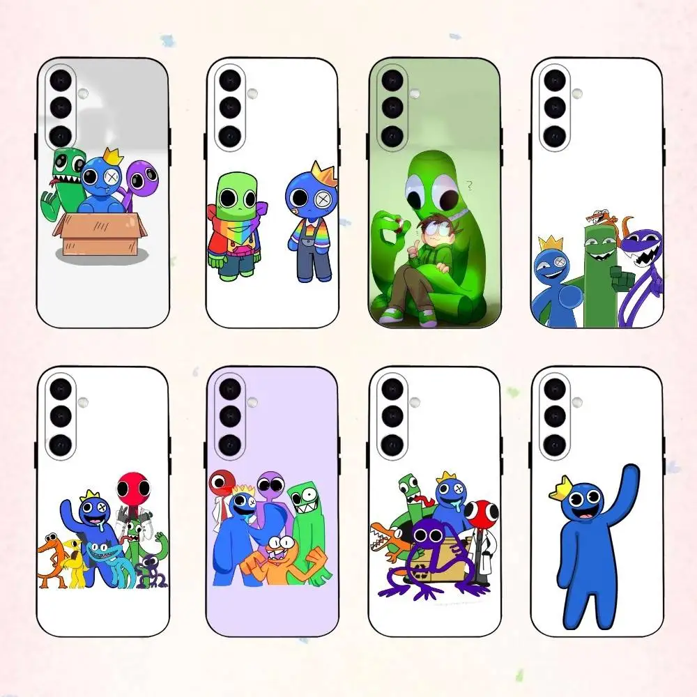 

R-Rainbows G-Game F-Friends Dave phone Case For Samsung Galaxy A73,A72,A71,A70,A53,A52,A51,Others Soft Black Shell
