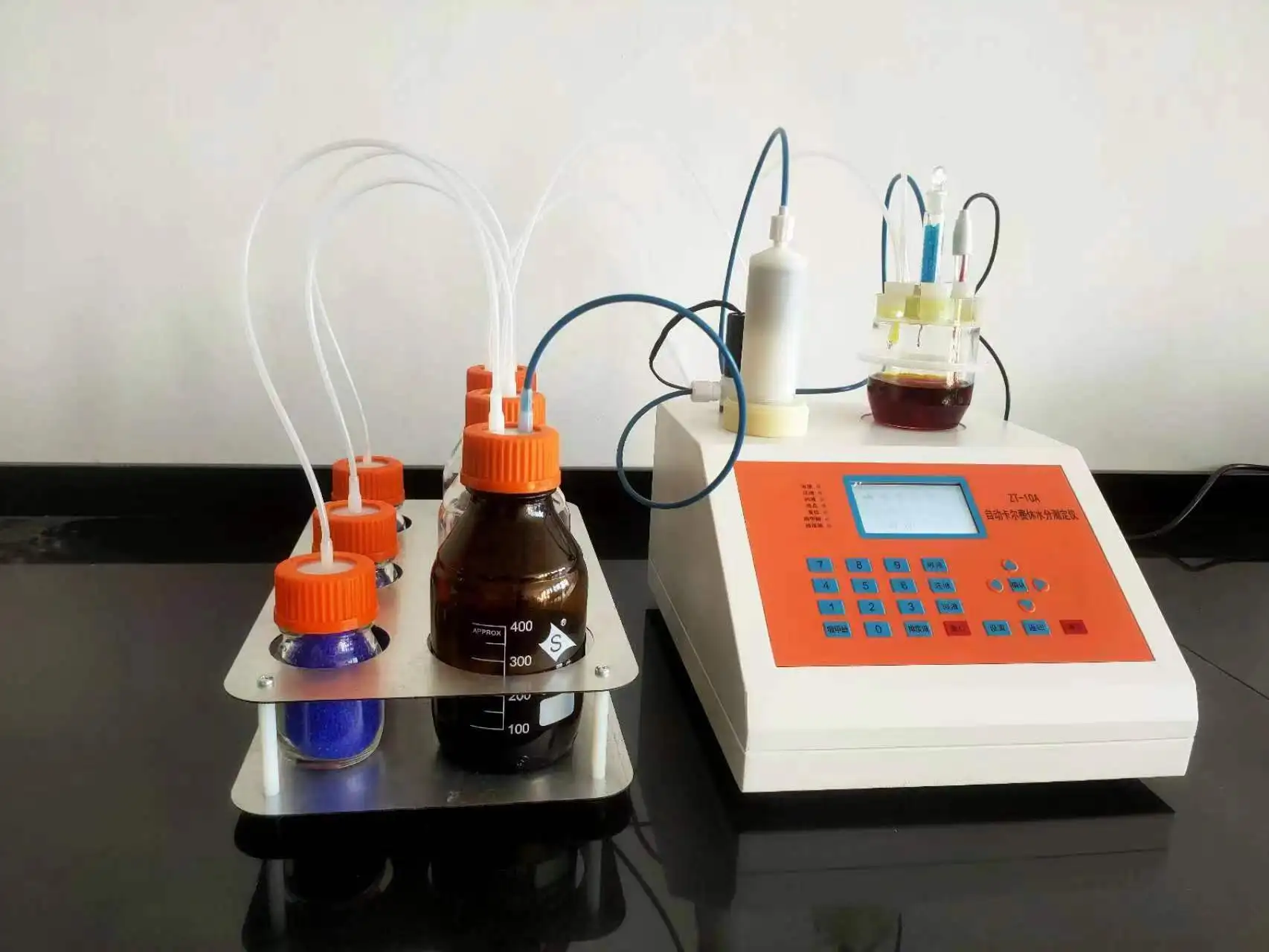 Intelligent Capacity Method Karl Fisher Moisture Meter 1D Pharmaceutical and Chemical Micro Moisture Tester