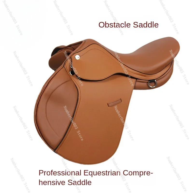 Comprehensive Saddle, Professional Equestrian Riding Equipment, Microfiber Double Belly Full Set, Waterproof