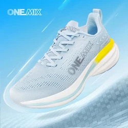 ONEMIX nuovo Design originale Sneakers tecnologia supporto scarpe da corsa traspirante resistente all'usura sport Jogging senza piastra in carbonio