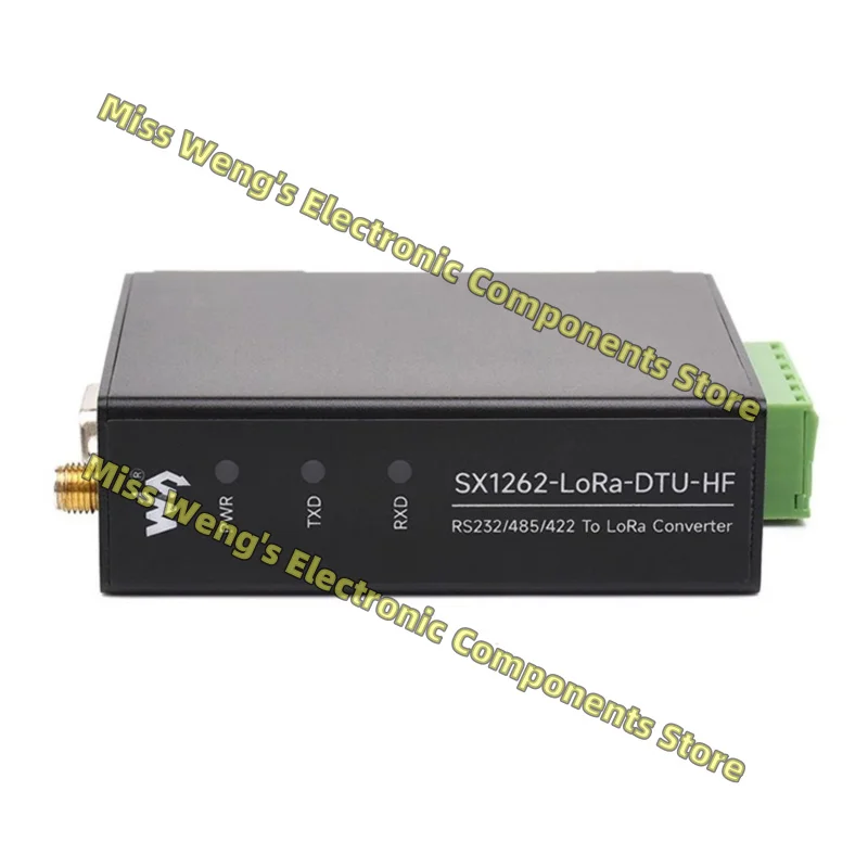 Rail type LoRa data transmission terminal DTU RS232/RS485/RS422 to LoRa SX1262 LF HF SX1262-LoRa-DTU-LF LF-Kit DTU-HF HF-Kit