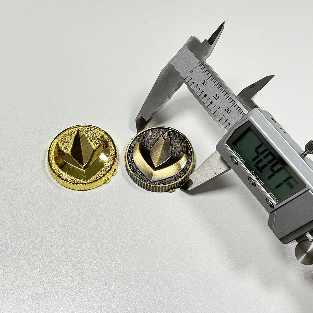 

Made For 1991-93 Ranger Morpher DRAGON Dino Power Coin 91-93 Weathered/Gold Metal Badge Alloy Metal