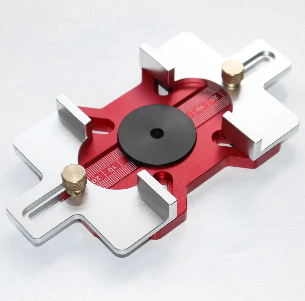 Multi 2-in-1 Grooving Cutter Precise Hole Position Device Electric Construction Accessory for Wood Panels