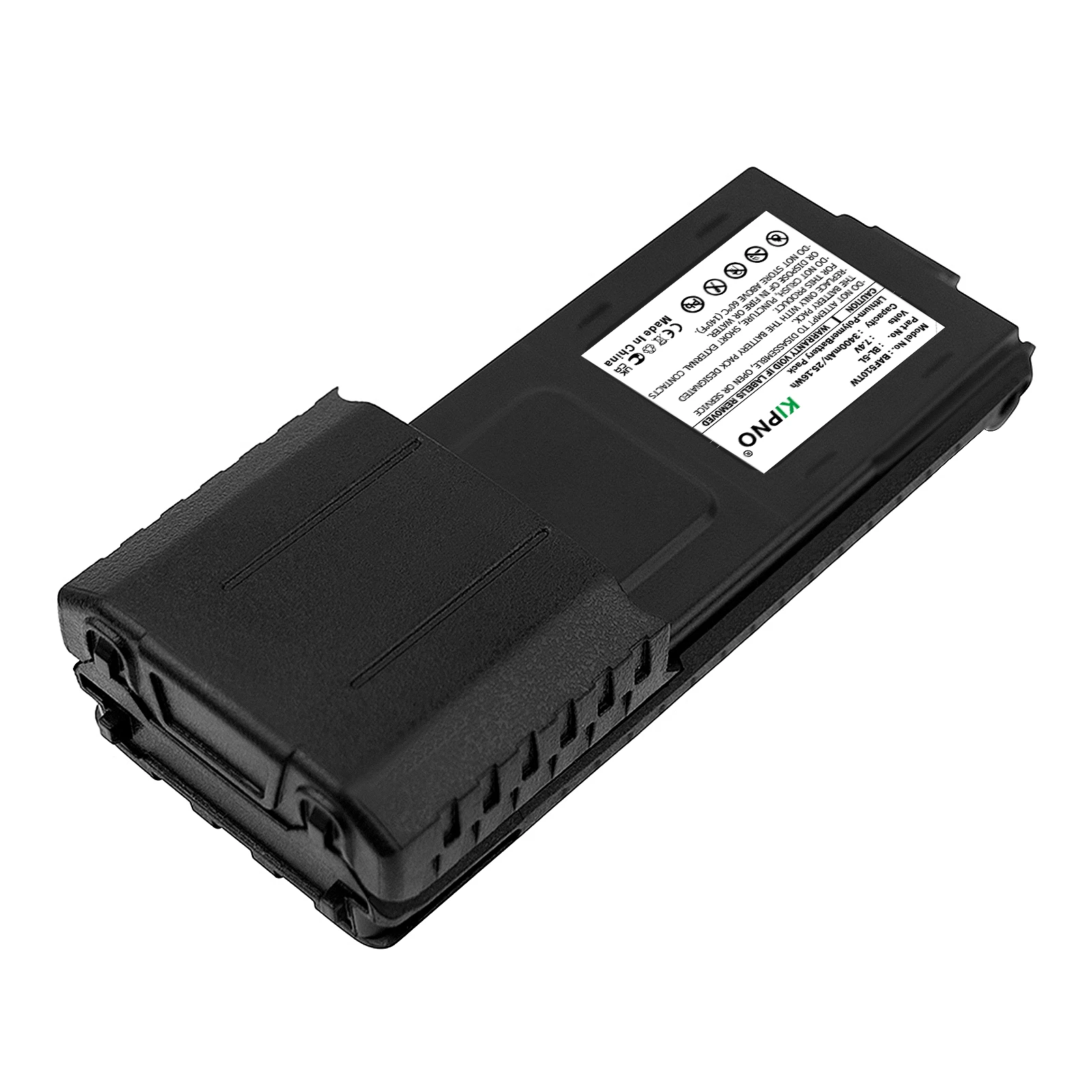 BaoFeng UV-5R Plus 7.4V 3400mAh Rechargeable Batteries UV5R Radio Accessories UV 5R Walkie Talkie Battery BL-5 Extended Battery