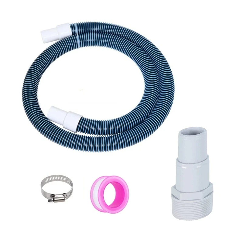 

Portable Pool Pump Adapter Universal Combo Hose Adapter Control The Water Flow 1.5 1.25inch Swimming Pool Accessory 87HA