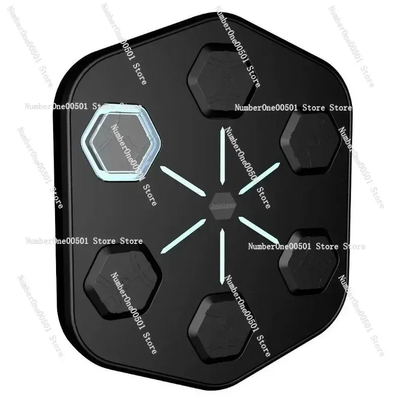 Smart Music Boxing Target Wall Mounted Home Adult Kids Combat Training Punching Bag Machine