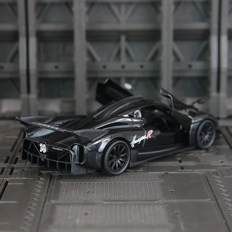 1:32 моделирование Pagani Huaya R, украшение модели суперкара из сплава, коллекция и подарок другу на день рождения, богатые детали