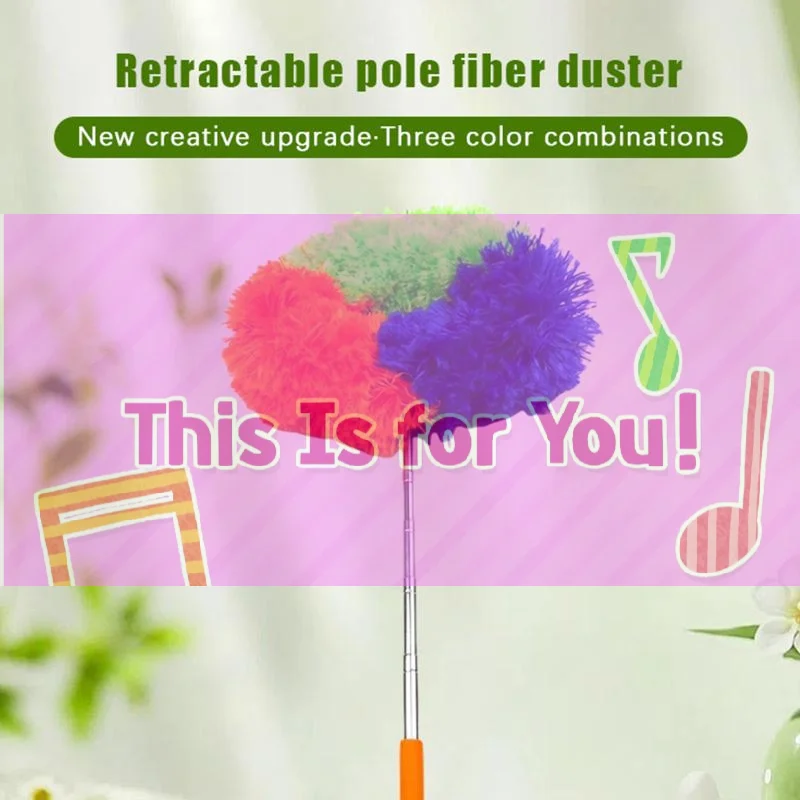 

Щетка для чистки потолочных вентиляторов с удлинительной ручкой, съемная щетка для удаления пыли, инструмент для чистки потолочных вентиляторов