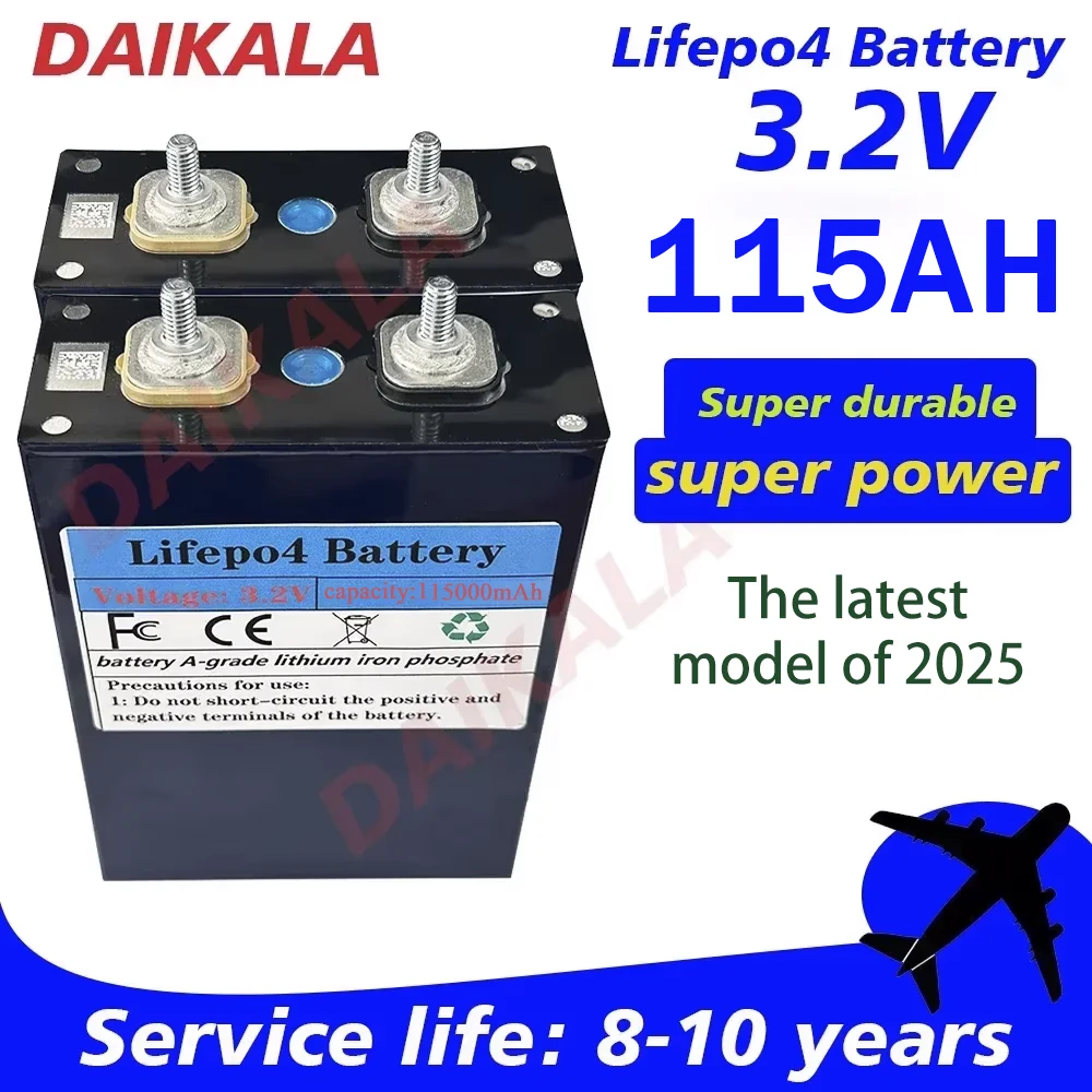 

НОВЫЕ 3,2 В 280 Ач LiFePO4 аккумуляторные элементы для солнечной энергии DIY литиевый аккумулятор домашняя мощность 12 В на складе