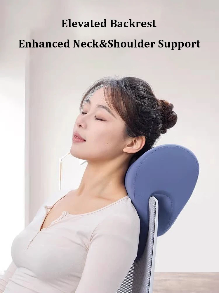 Multifunctional Office Chair Headrest Memory Foam Neck Support Cushion Nap Sleeping Pillow Ergonomic Designed Elevated Backrest