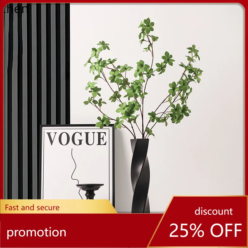 

CZ Art Modern Minimalist Decorative Item Hotel Model Room Decorative Flower Vase Ceramic Vase