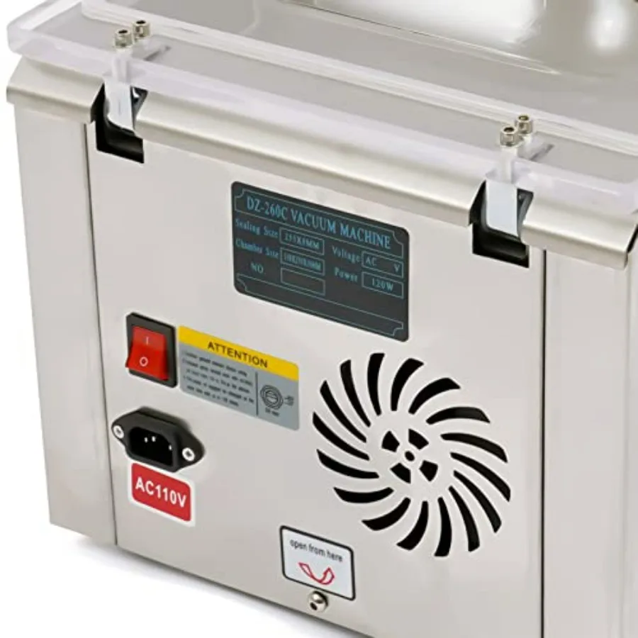 22 ماكينة سد الفراغات لخرفة طعام المطبخ التجارية الأوتوماتيكية مع شاشة ديجيتال 110 فولت نموذج سطح المكتب للأغذية طويلة الأمد Pr