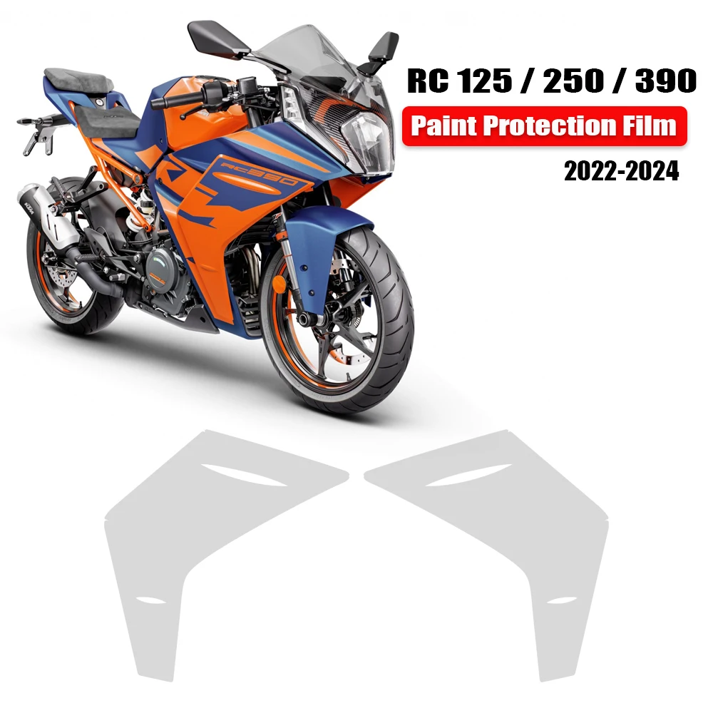 

Paint Protective Film For RC 250 PPF RC390 TPU Fuel Tank Protection Invisible Fairing Paint Protection RC 125 TPU Anti-scratch