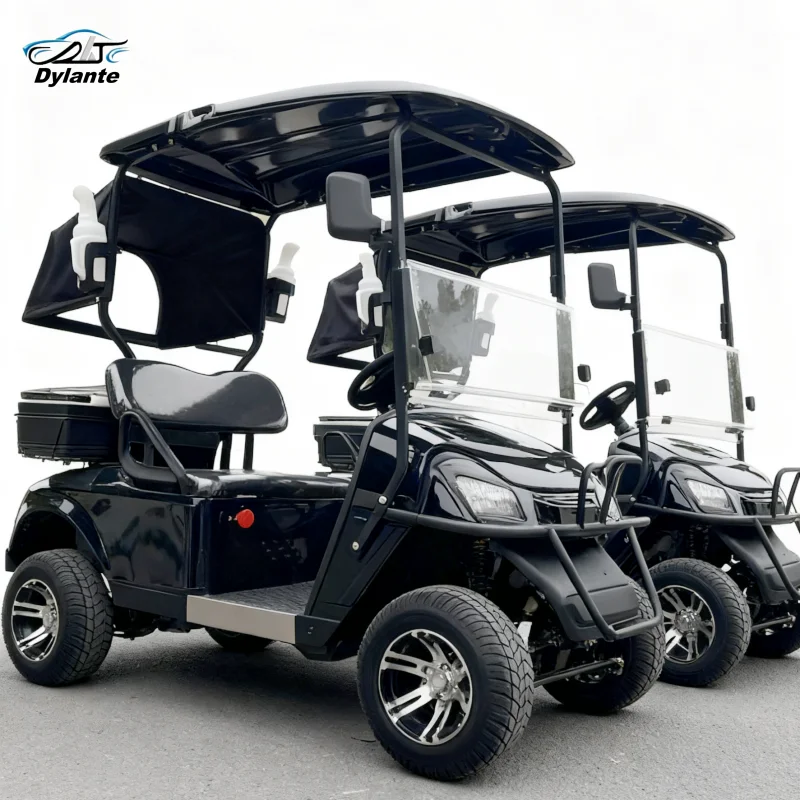 الأكثر شعبية 2 4 مقاعد 5kw محرك تيار متردد 4 عجلة عربة جولف كهربائية فاخرة بأسعار تنافسية