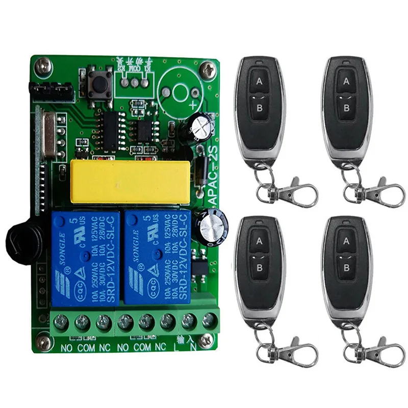 433Mhz Rf Remote Co…