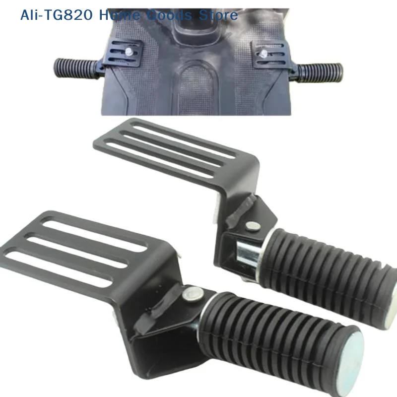 

[TG820]2Pcs Front Footrest Comfortable Street Cruise Pedals Foldable Metal Motorcycle Foot Pegs Electric Bicycle DIY Accessories