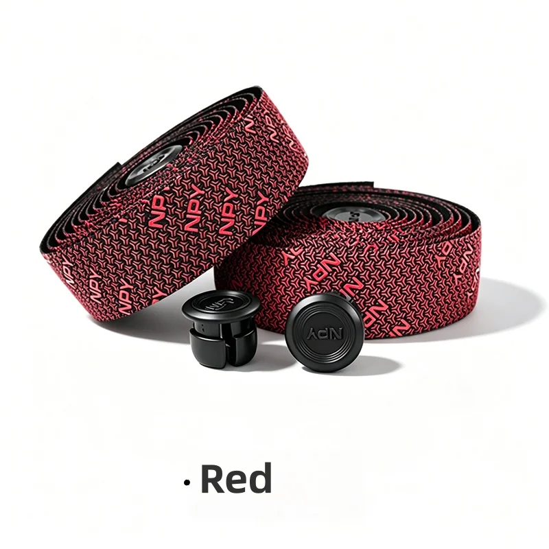 AliExpress NONE NPY New Bike Handlebar Road Bicycle Anti-slip Silica Gel EVA Shock Absorption Handle Bar Tape Cycling Wrap End Plug